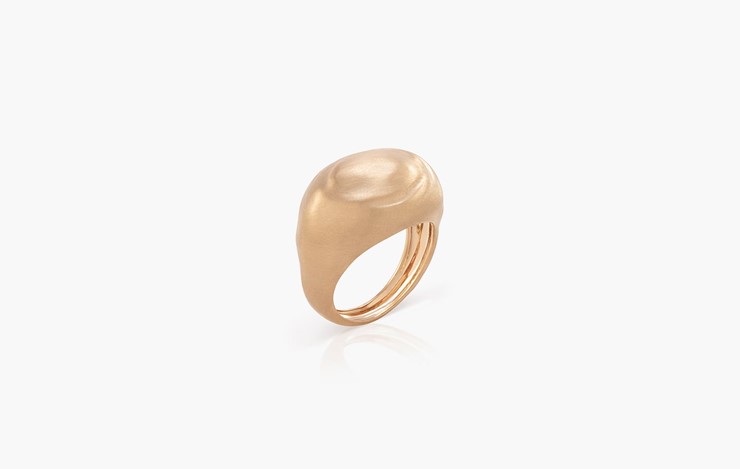 DROP PURE OVAL RING